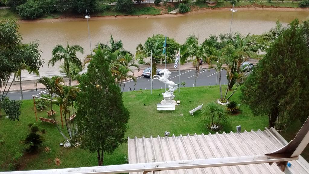 Apartamento Hotel Cavalinho Branco Águas de Lindóia Exterior foto